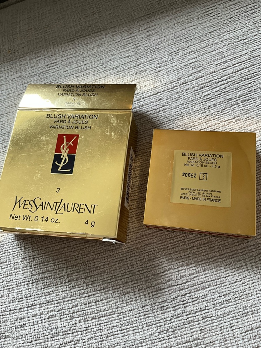 YSL Yves Saint Laurent Blush Variation Carmel 3 Discontinued - Picture 8 of 8